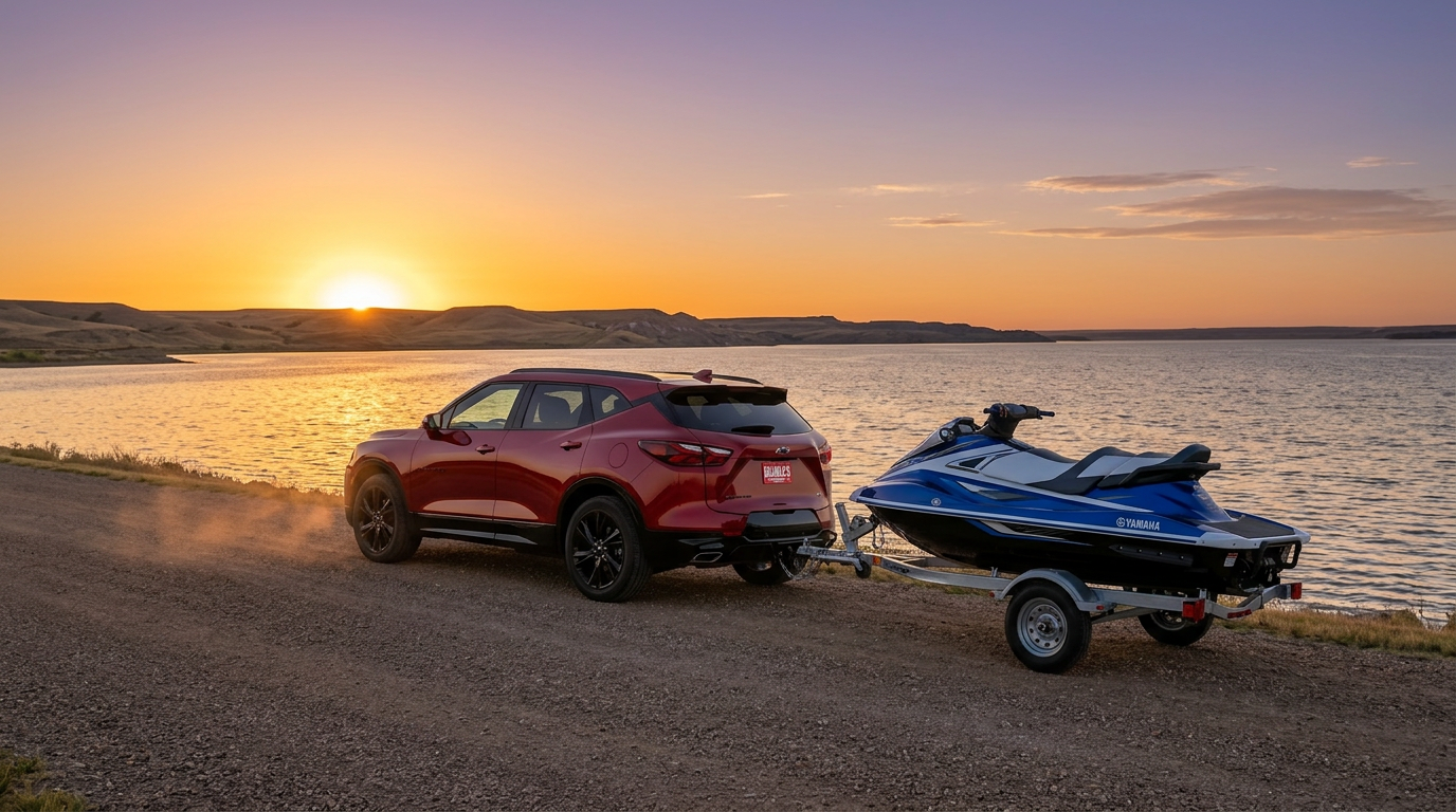 2026 Blazer on mountain road performance drive