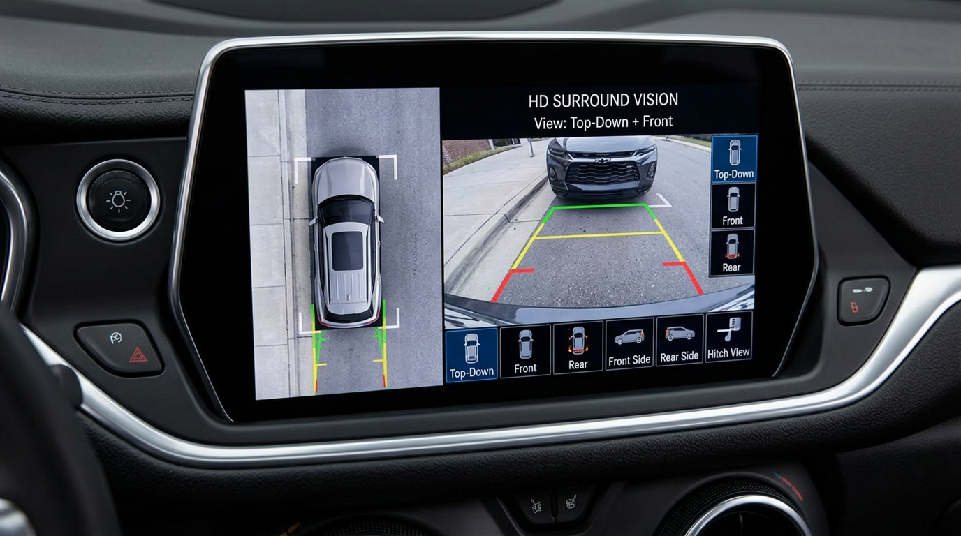 2026 Chevrolet Blazer 10.2-inch touchscreen close-up