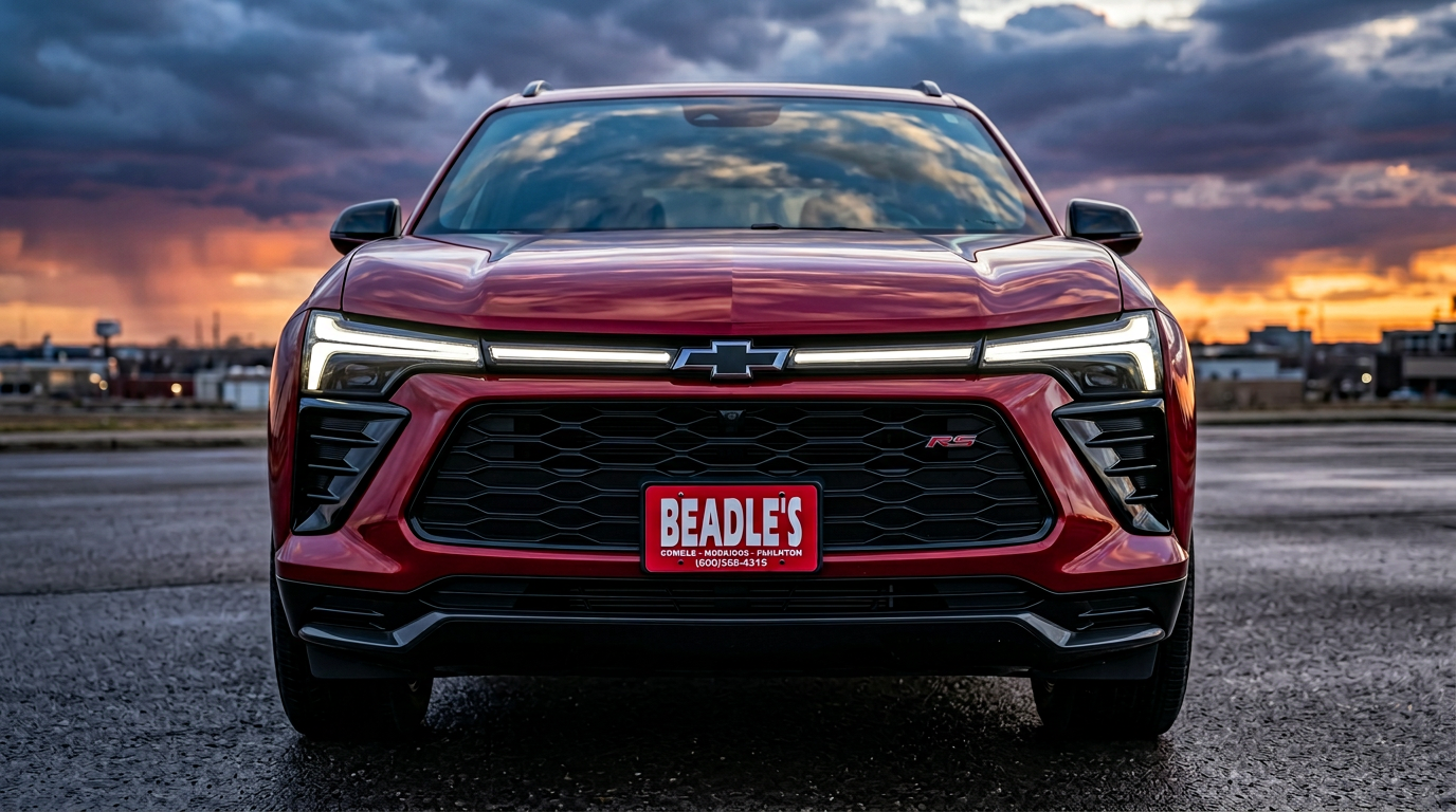 2026 Chevrolet Blazer front view showing LED headlamps