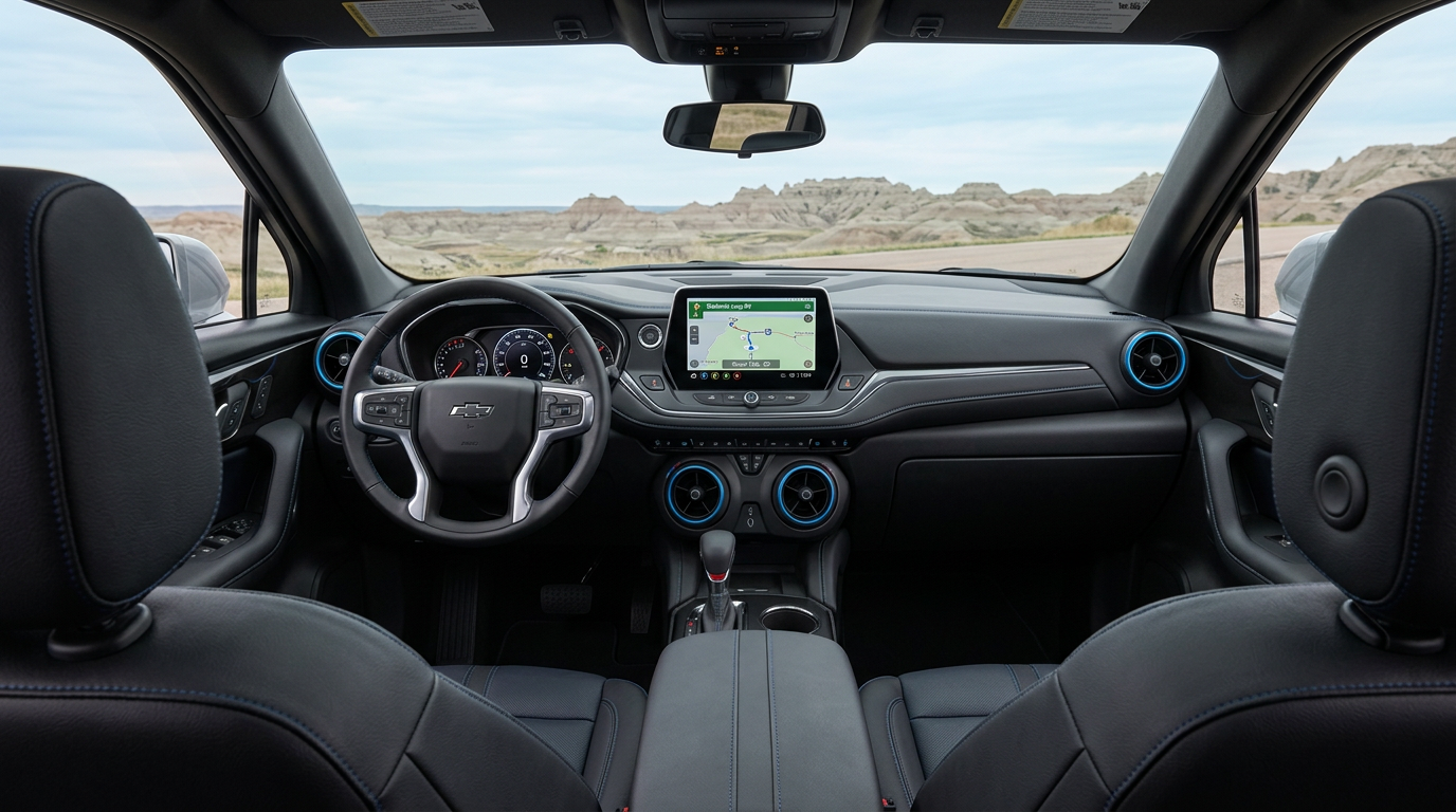 2026 Chevrolet Blazer interior dashboard and cockpit
