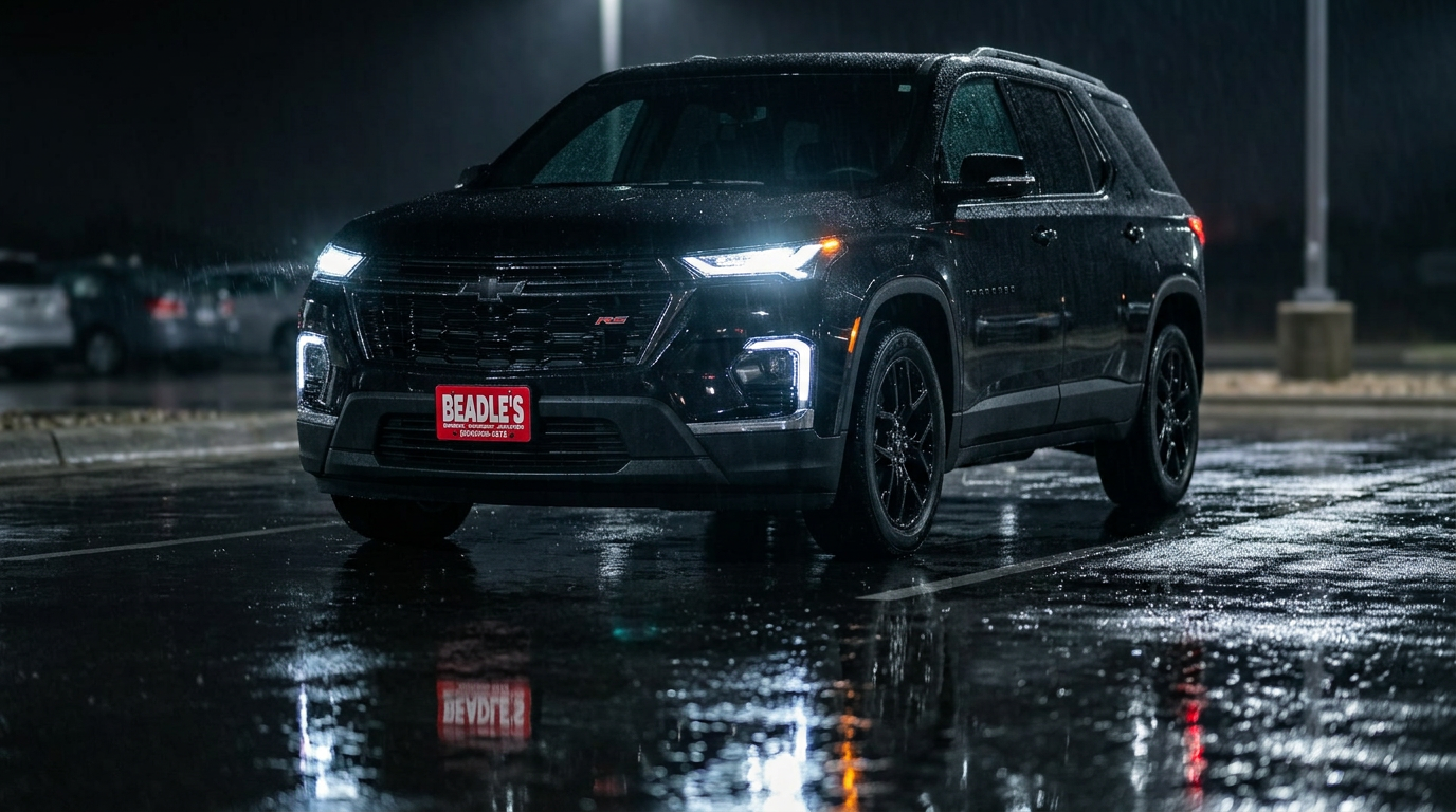 2026 Chevrolet Traverse on South Dakota plains winter driving