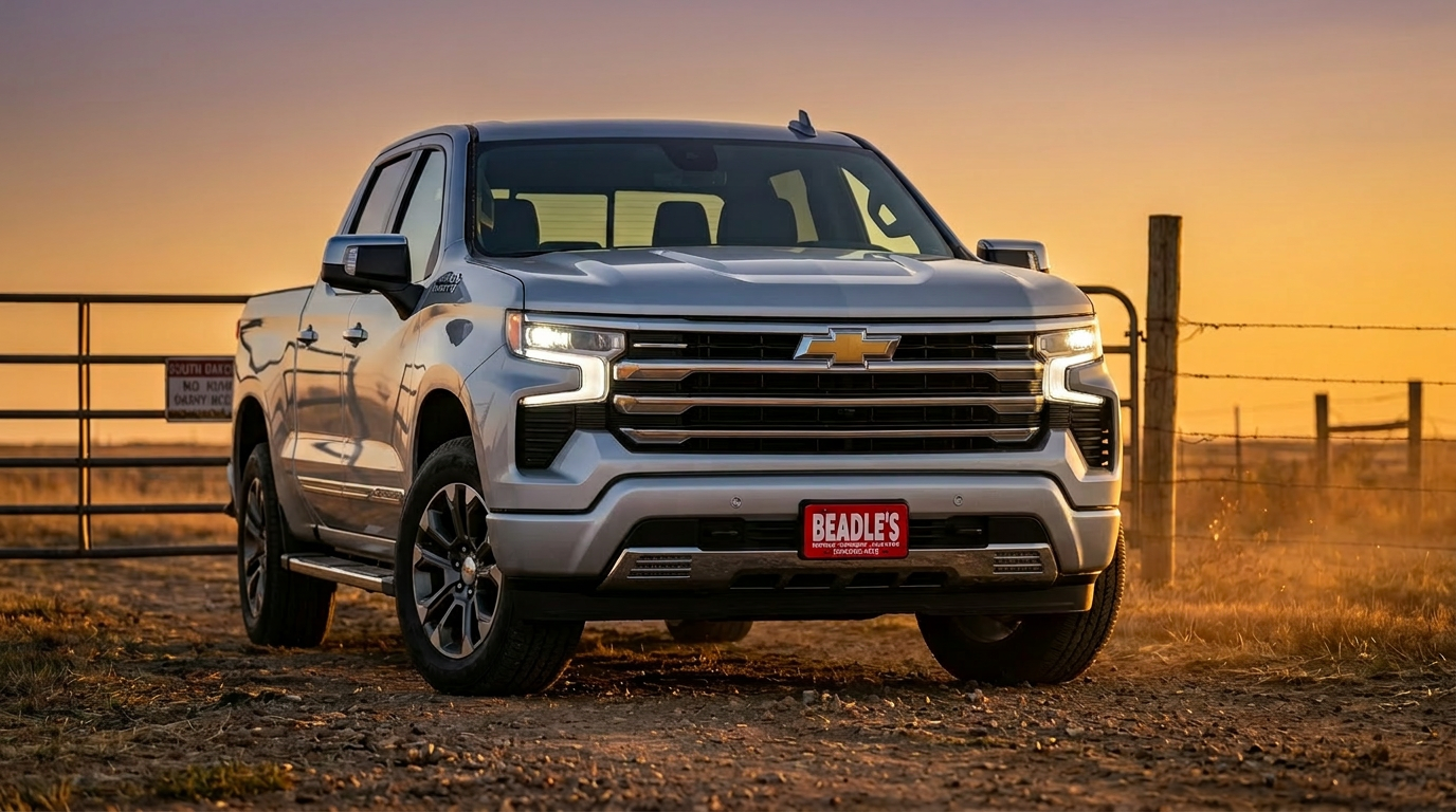 2026 Chevrolet Silverado 1500 exterior — current model year at Beadle Chevrolet Mobridge