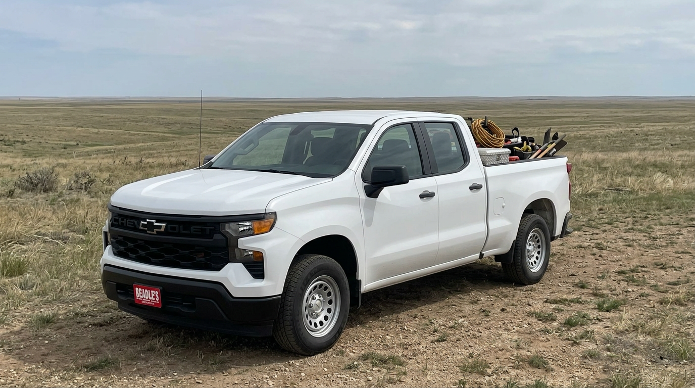 2026 Chevrolet Silverado 1500 exterior trim detail at Beadle Chevrolet Mobridge