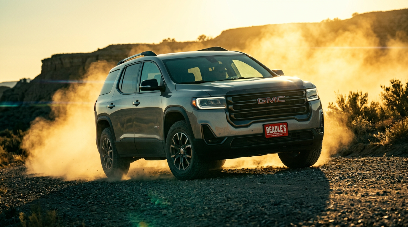2026 GMC Acadia AT4 off-road guide for South Dakota ranch country