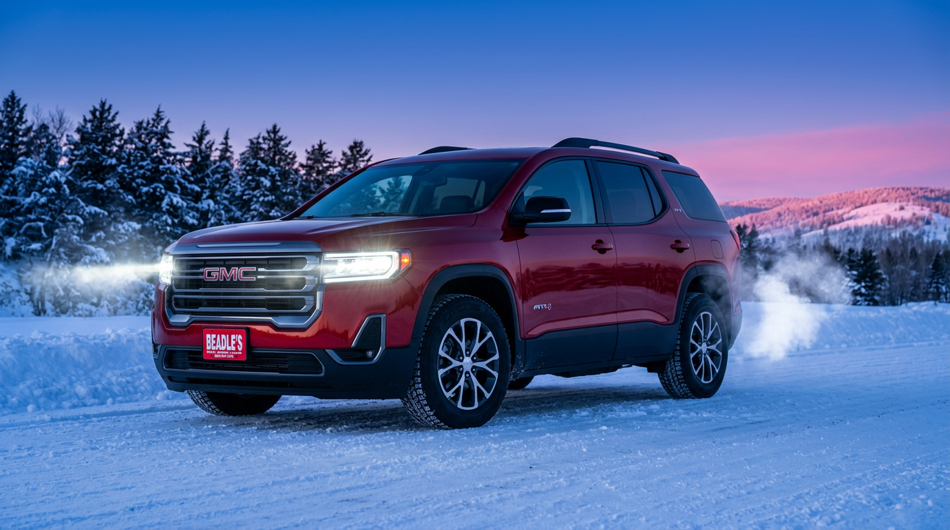 2026 GMC Acadia winter AWD guide for Mobridge SD