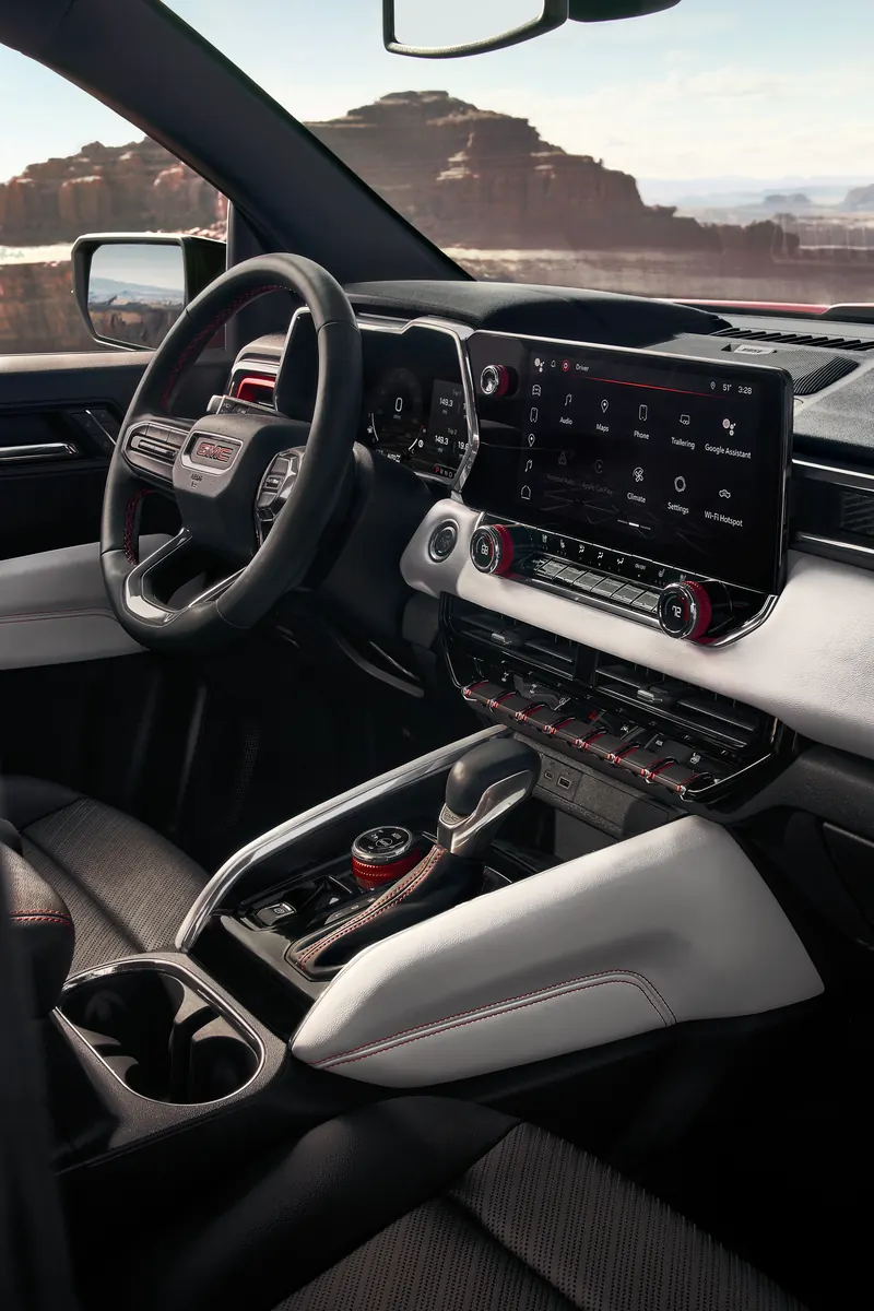 2026 GMC Canyon infotainment system at Beadles Chevrolet GMC in Mobridge SD